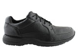 Rockport Edge Hill II Lace Mens Leather Comfortable Wide Fit Shoes