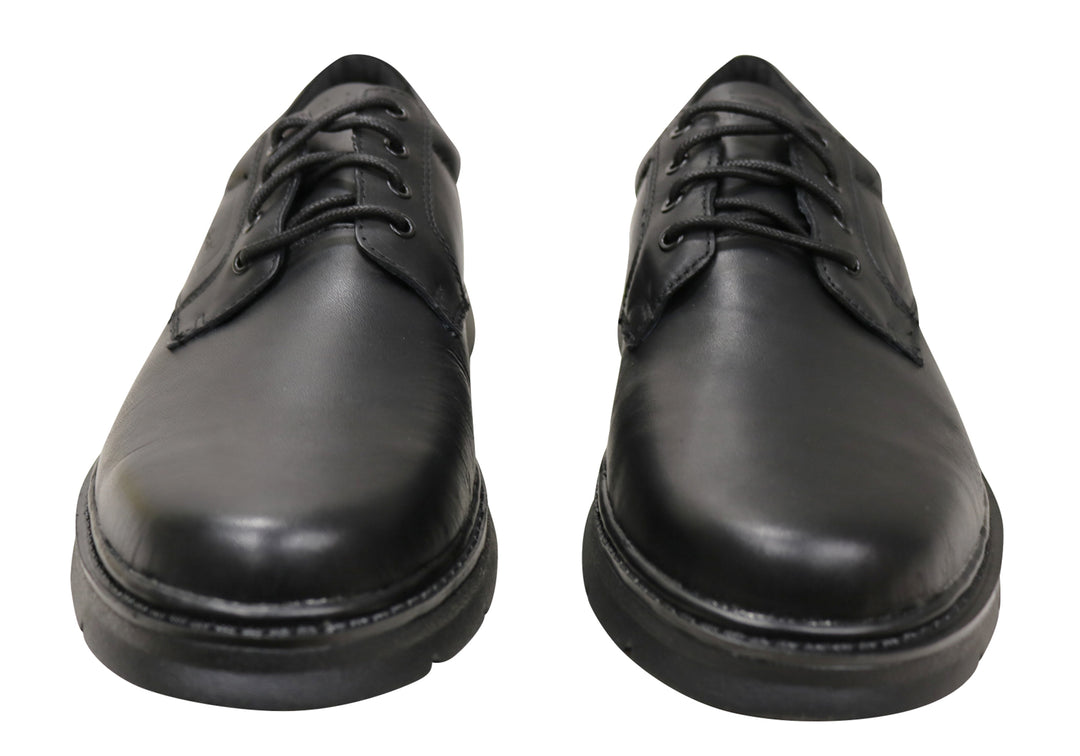 Slatters Senator Mens Comfortable Leather Lace Up Dress Shoes – Brand ...
