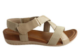 Usaflex Mosely Womens Comfortable Cushioned Sandals Made In Brazil