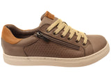 Cabello Comfort Ursa Womens Leather European Cushioned Casual Shoes