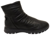 Orizonte Salony Womens European Comfortable Leather Ankle Boots