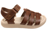 Pegada Pina Womens Comfortable Leather Sandals Made In Brazil