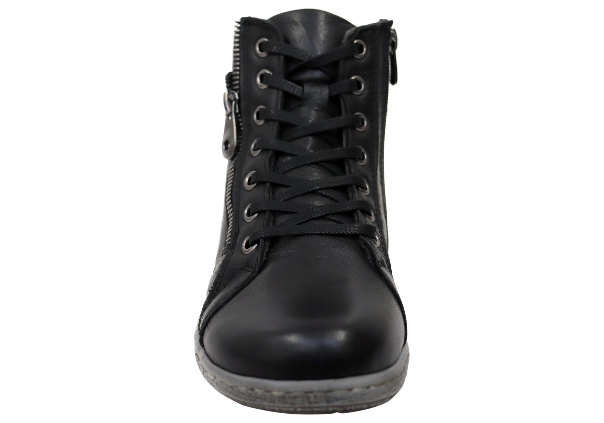 Orizonte Zoni Womens European Comfortable Leather Ankle Boots