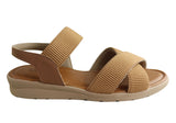 Usaflex Jetty Womens Comfortable Cushioned Sandals Made In Brazil