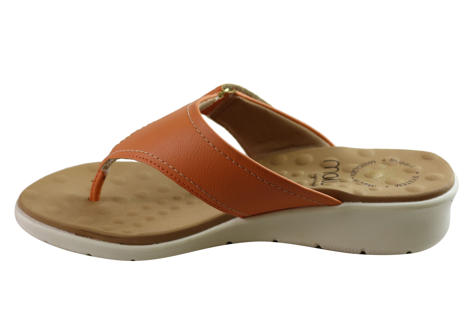 Malu Supercomfort Bronwyn Womens Comfort Thongs Sandals Made In Brazil