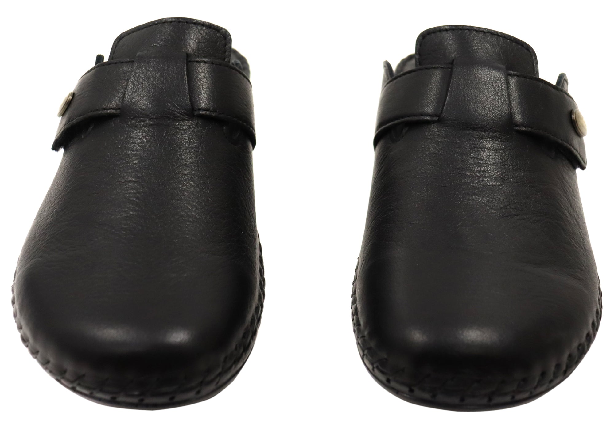 Cabello Comfort Como Womens European Comfortable Leather Mule Shoes