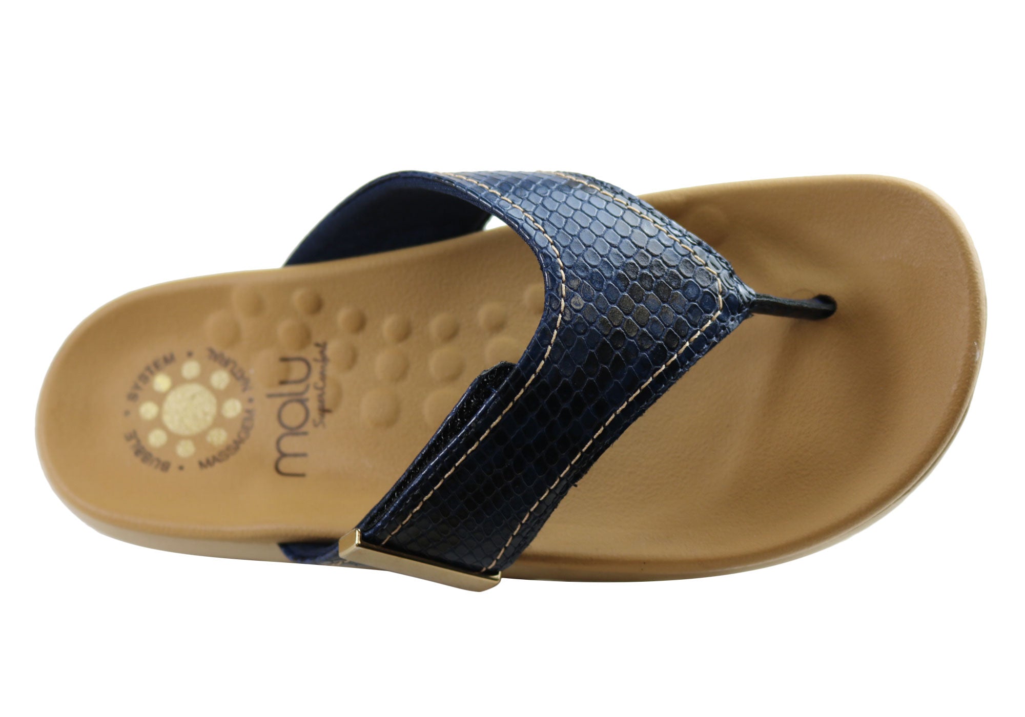 Malu Supercomfort Dinah Womens Comfort Thongs Sandals Made In Brazil