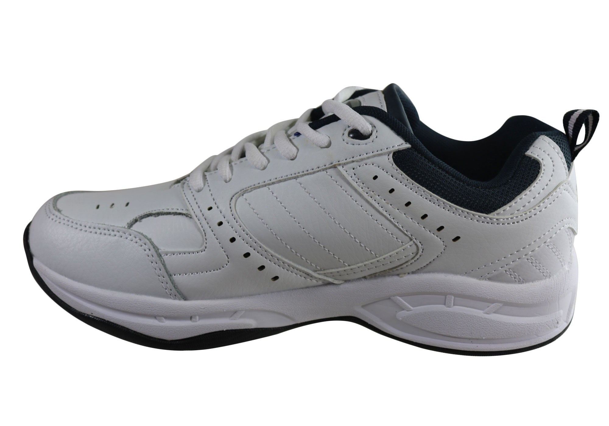 White/Navy