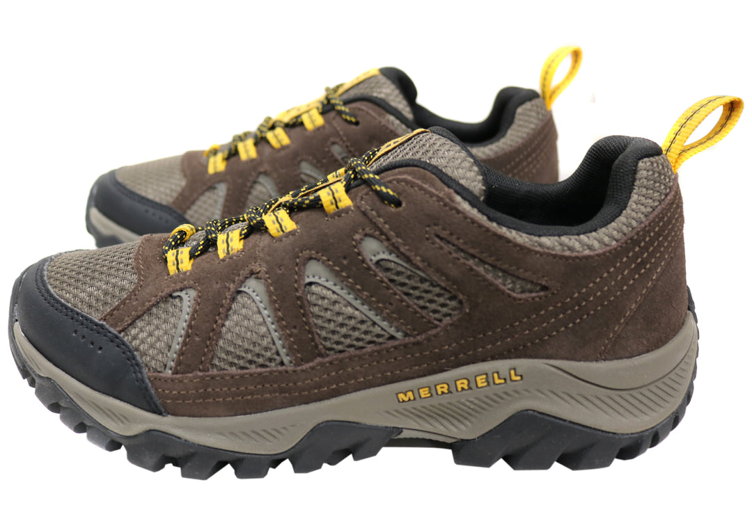 Merrell Mens Oakcreek Comfortable Hiking Shoes Brand House Direct
