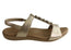Usaflex Darwin Womens Comfort Cushioned Leather Sandals Made In Brazil
