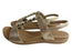 Usaflex Darwin Womens Comfort Cushioned Leather Sandals Made In Brazil