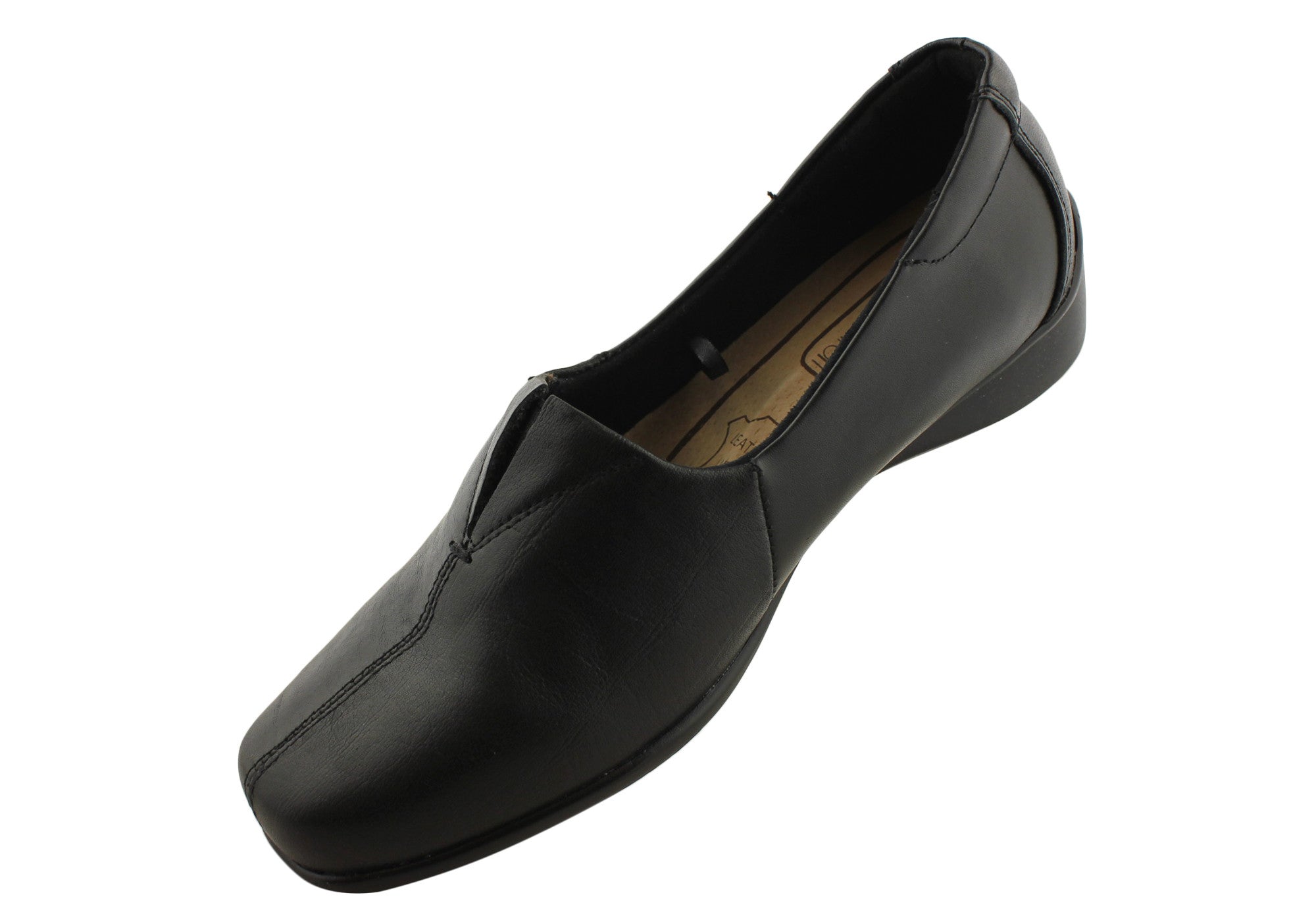 Cushion Comfort Mary Womens Leather Shoes