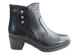 Orizonte Scarla Womens European Comfortable Leather Ankle Boots