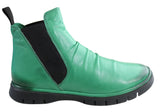 Orizonte Merk Womens European Comfortable Leather Ankle Boots