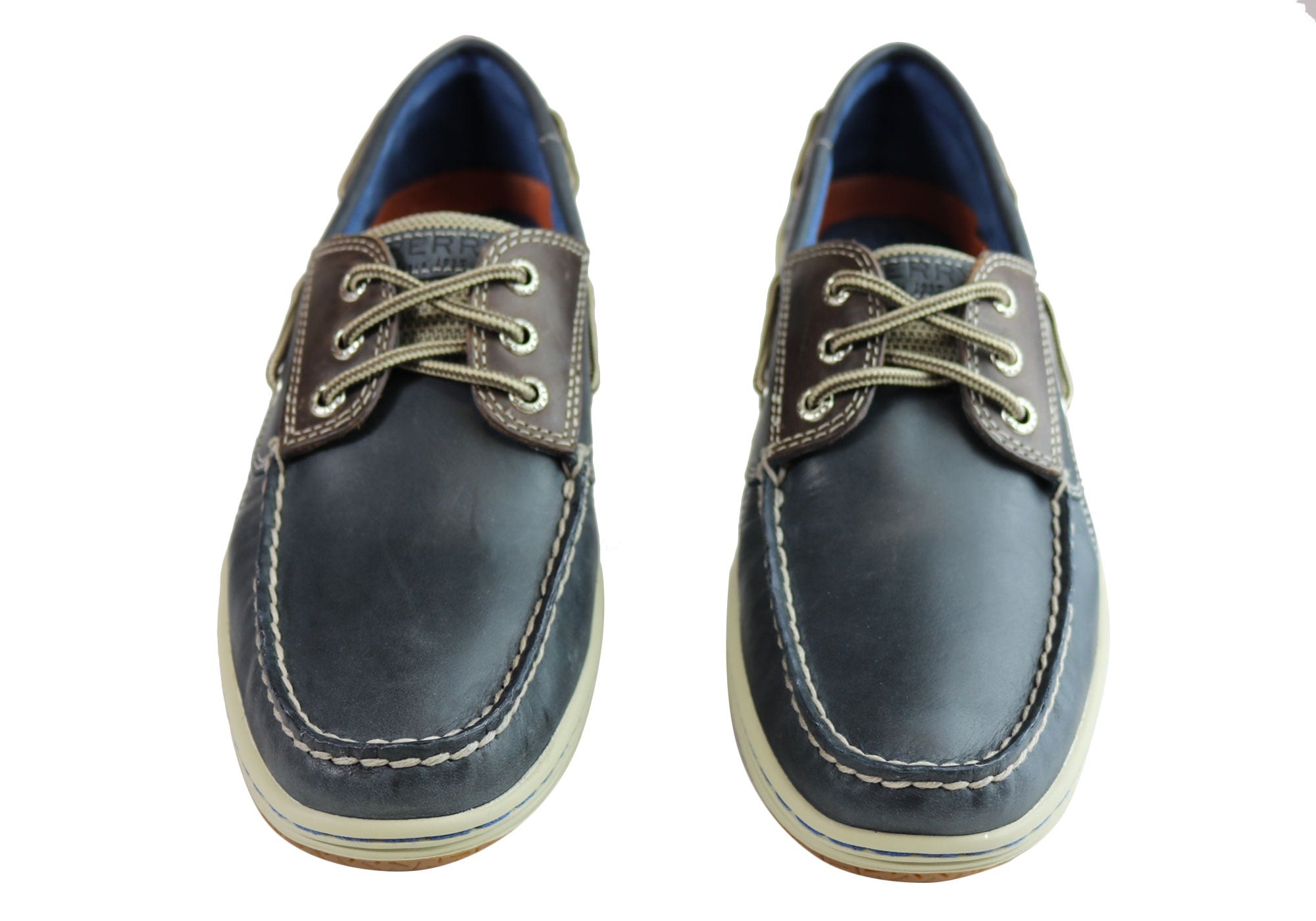 Navy/Brown