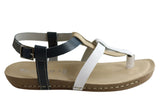 Andacco Botany Womens Comfortable Leather Sandals Made In Brazil