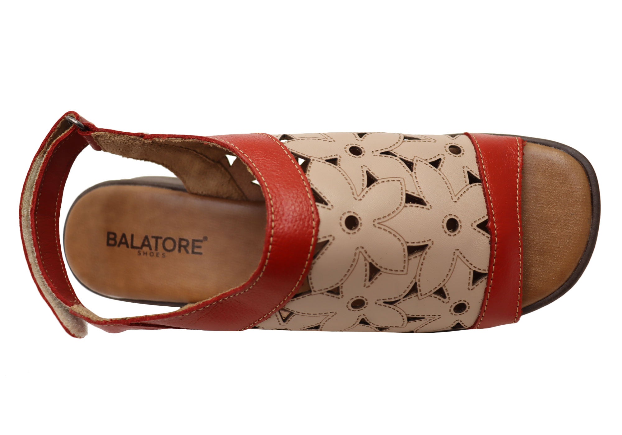 Red/Beige