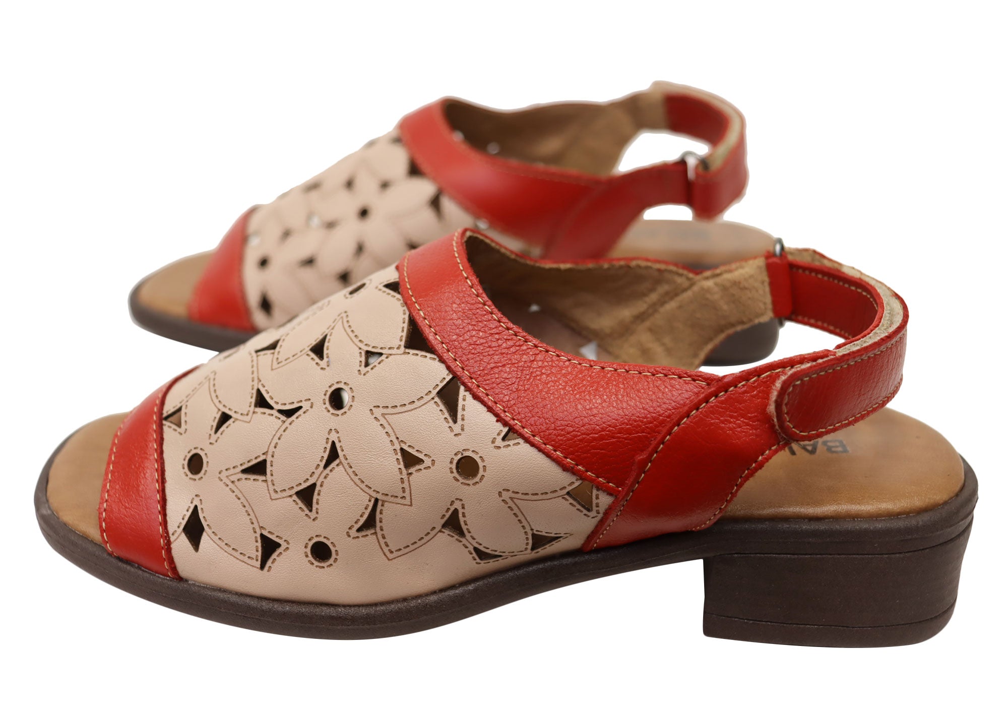 Red/Beige