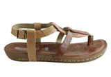 Andacco Botany Womens Comfortable Leather Sandals Made In Brazil