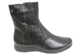 Bottero Jessie Womens Comfortable Leather Ankle Boots Made In Brazil