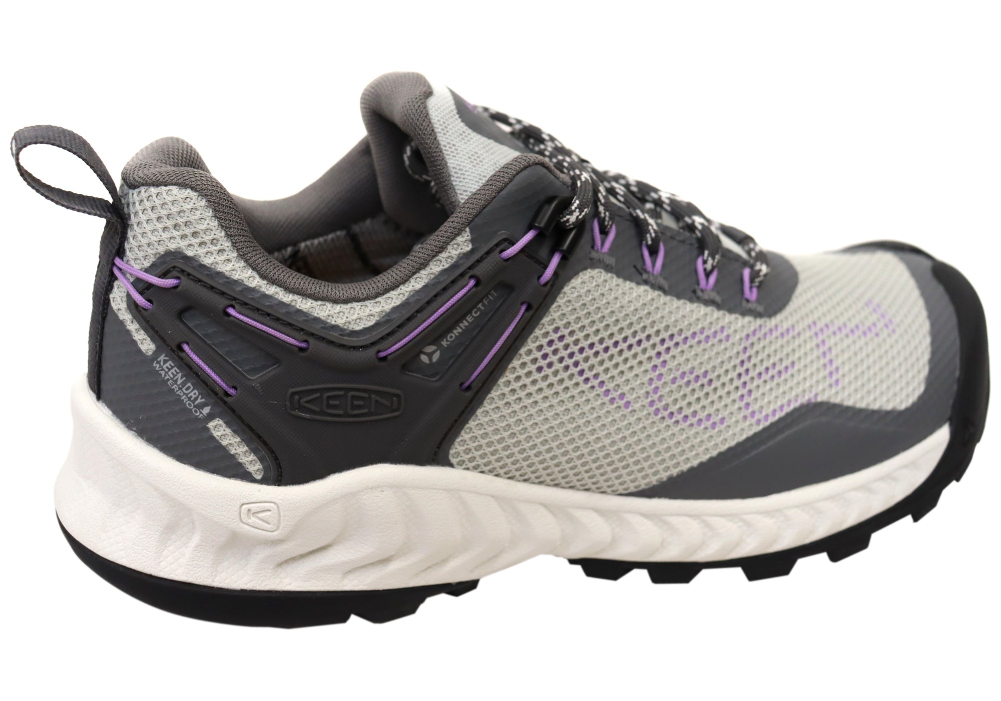 Keen Womens Comfortable Lace Up NXIS EVO Waterproof Shoes