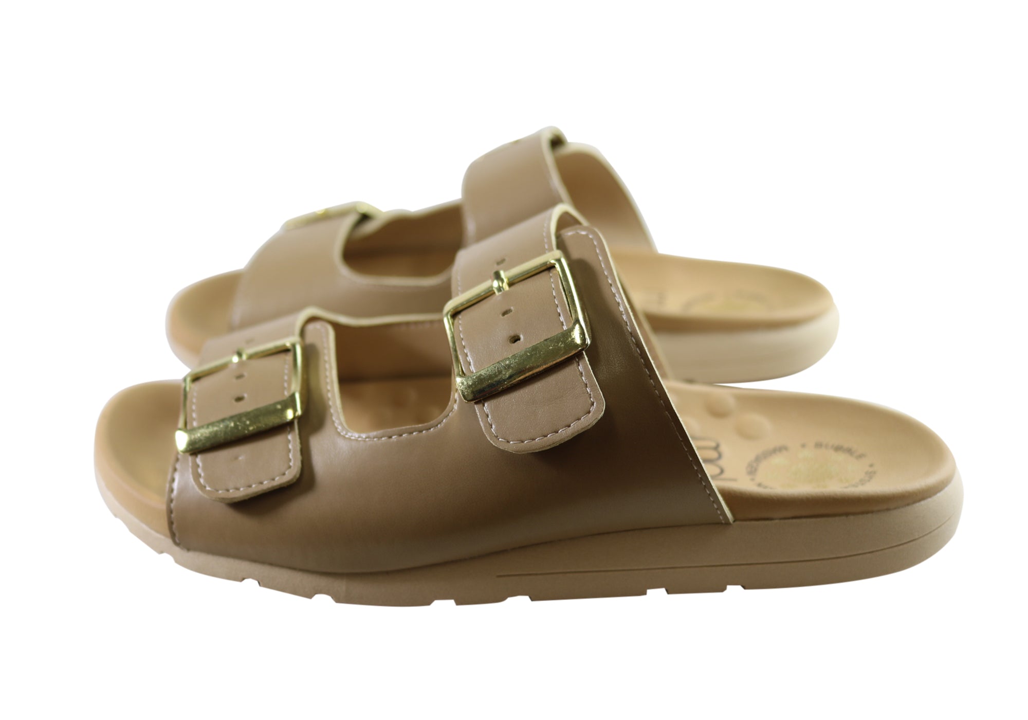 Malu Supercomfort Deim Womens Comfort Slides Sandals Made In Brazil