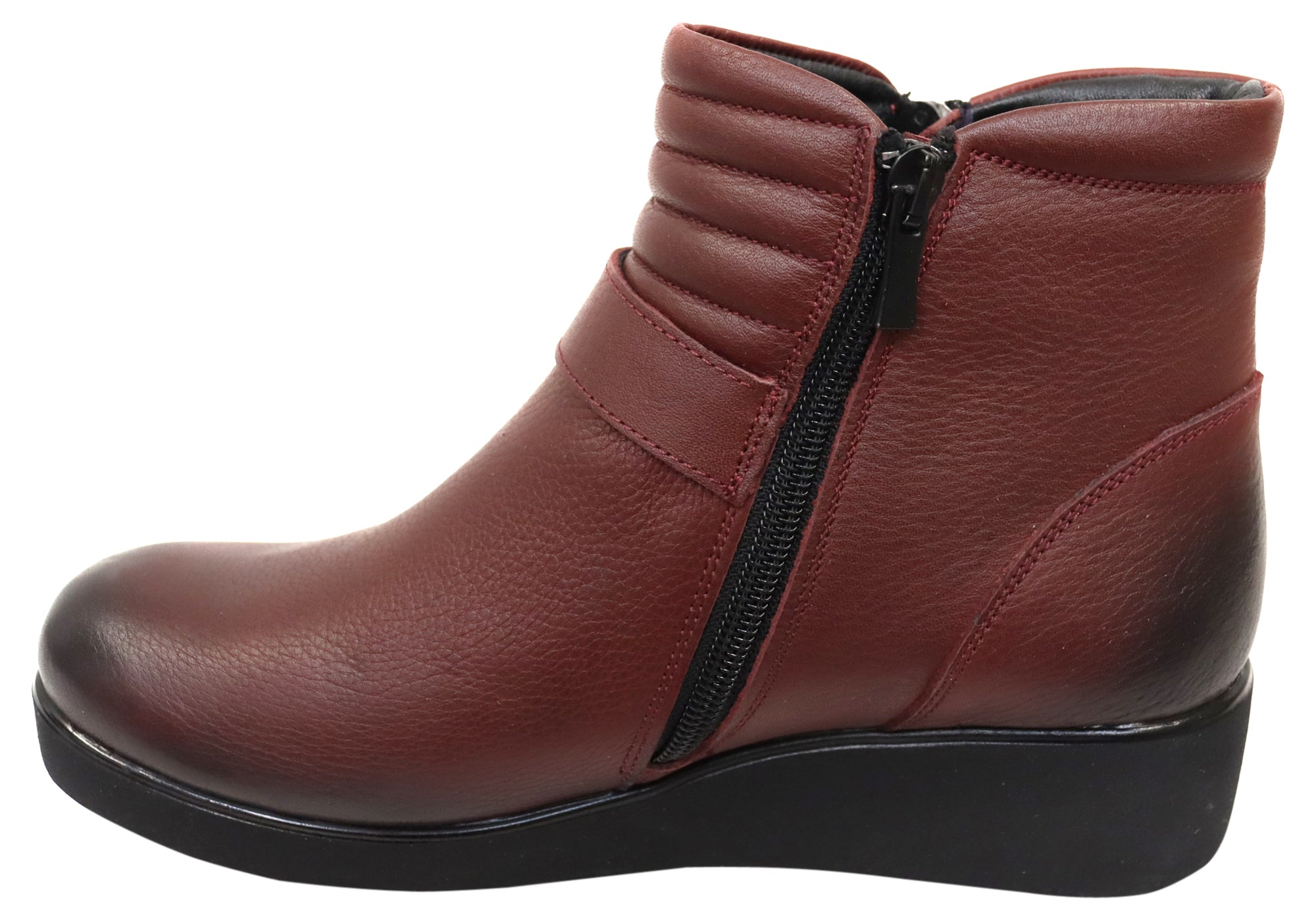 Orizonte Linger Womens European Comfortable Leather Ankle Boots