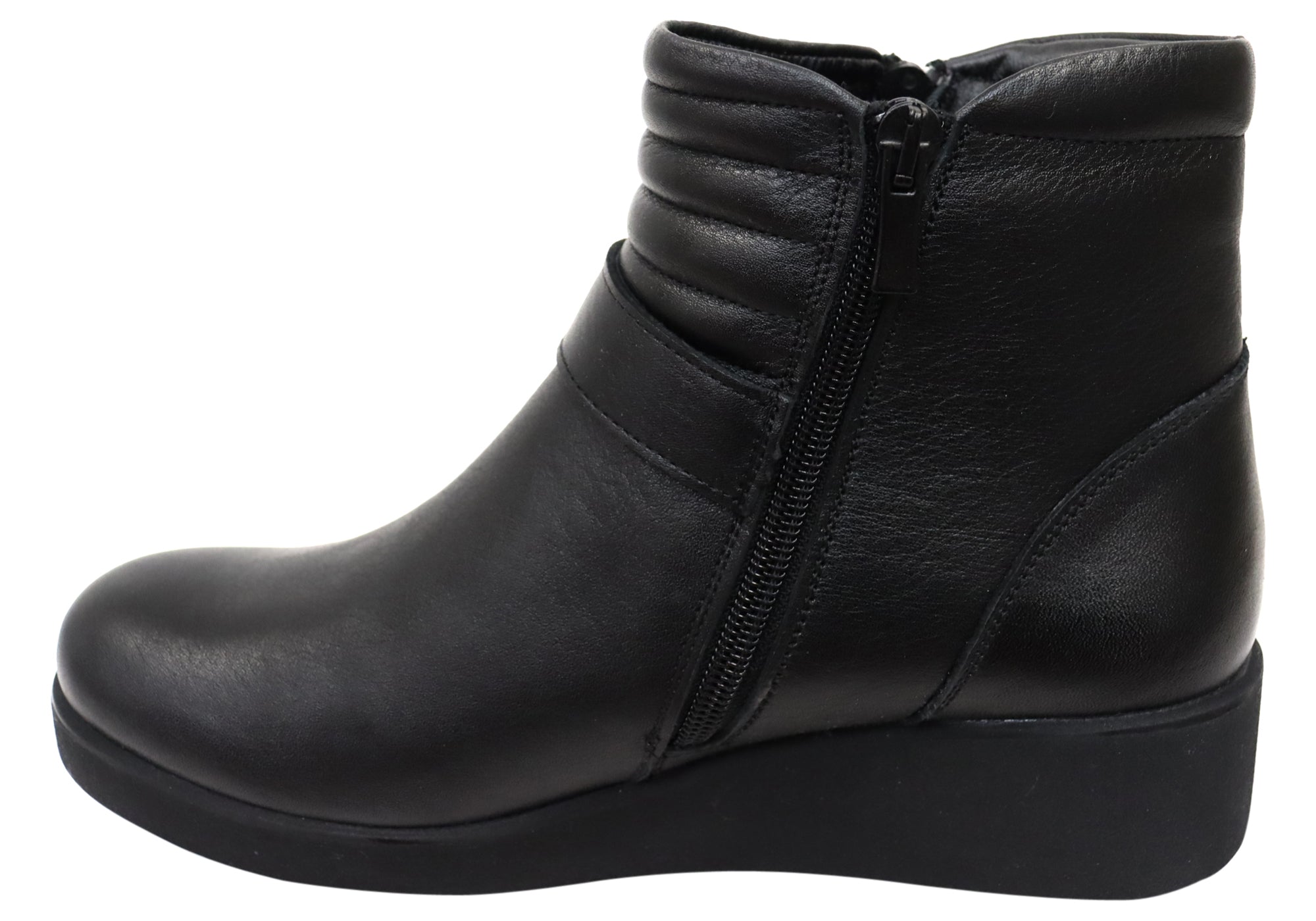 Orizonte Linger Womens European Comfortable Leather Ankle Boots