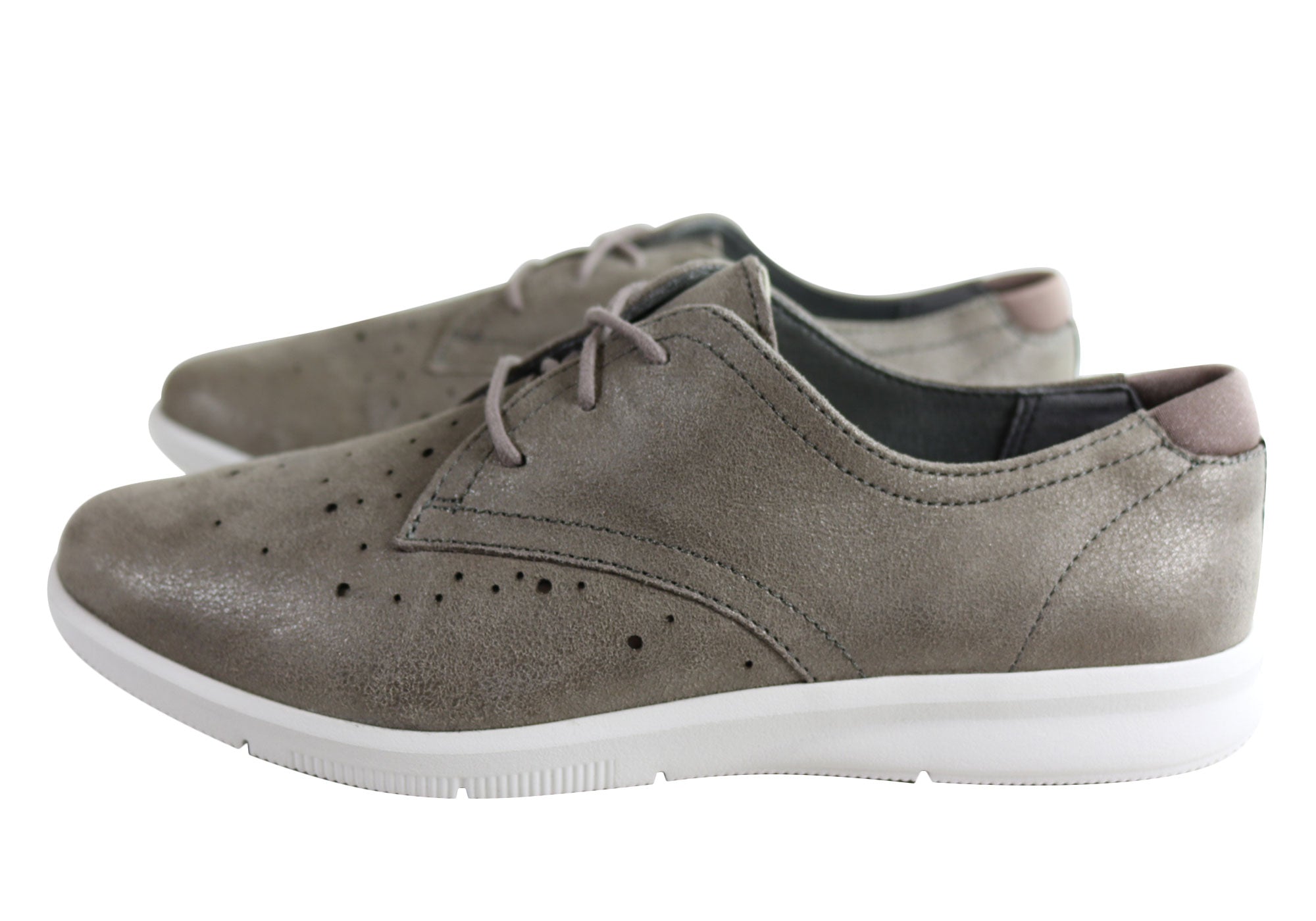 Rockport Womens City Lite Ayva Oxford Leather Comfort Casual Shoes