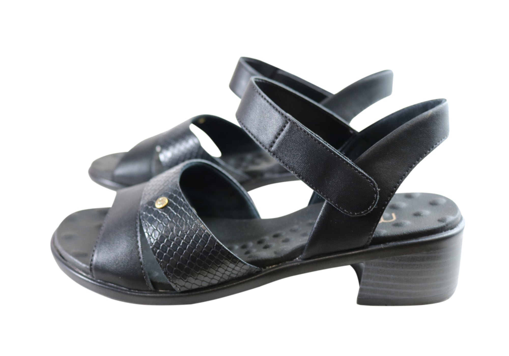 Malu Supercomfort Calla Womens Comfort Low Heel Sandals Made In Brazil