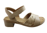 Malu Supercomfort Calla Womens Comfort Low Heel Sandals Made In Brazil