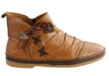Orizonte Kristine Womens European Comfortable Leather Ankle Boots