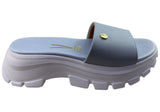 Vizzano Kelby Womens Comfortable Platform Fashion Slides Sandals