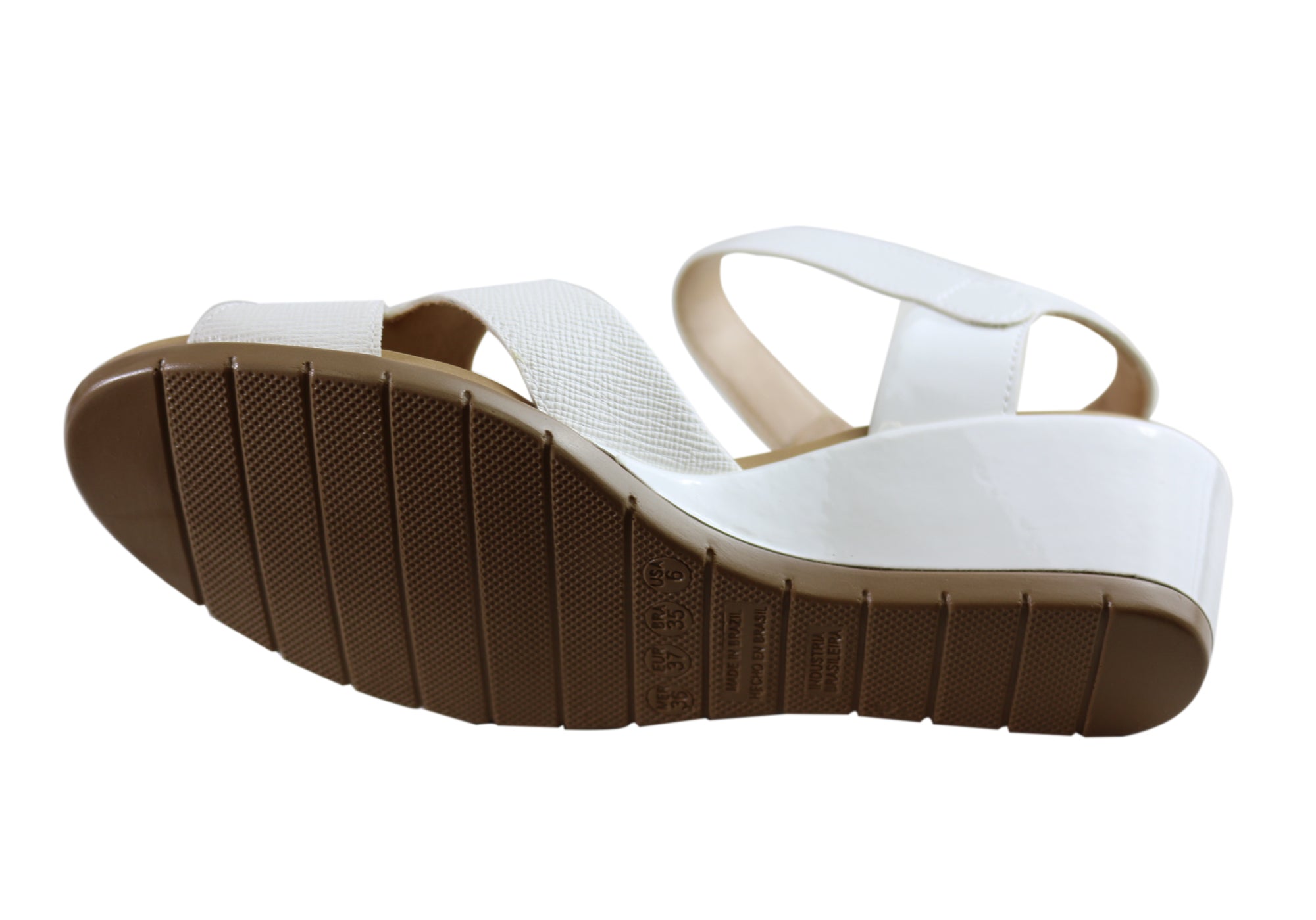 Malu Supercomfort Embry Womens Comfort Wedge Sandals Made In Brazil