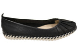 Bottero Namibia Womens Comfortable Leather Flats Shoes Made In Brazil