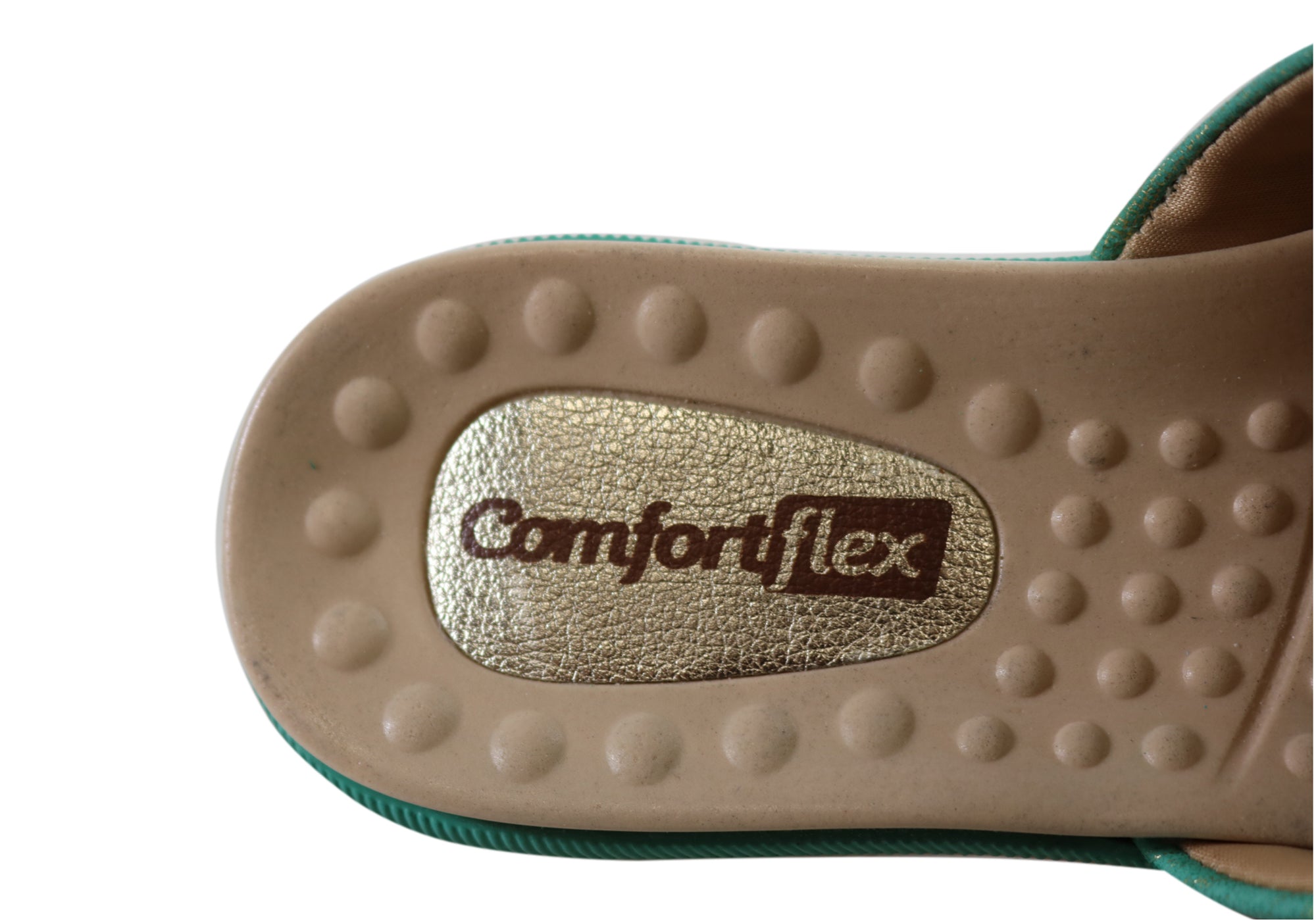 Comfortflex Denise Womens Leather Slides Sandals Made In Brazil