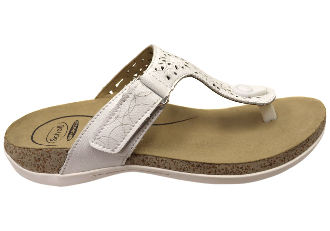 scholl orthotic thongs