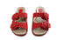 Comfortflex Womens Leather Slides Sandals Made In Brazil