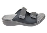 Pegada Cove Womens Comfortable Slides Sandals Made In Brazil