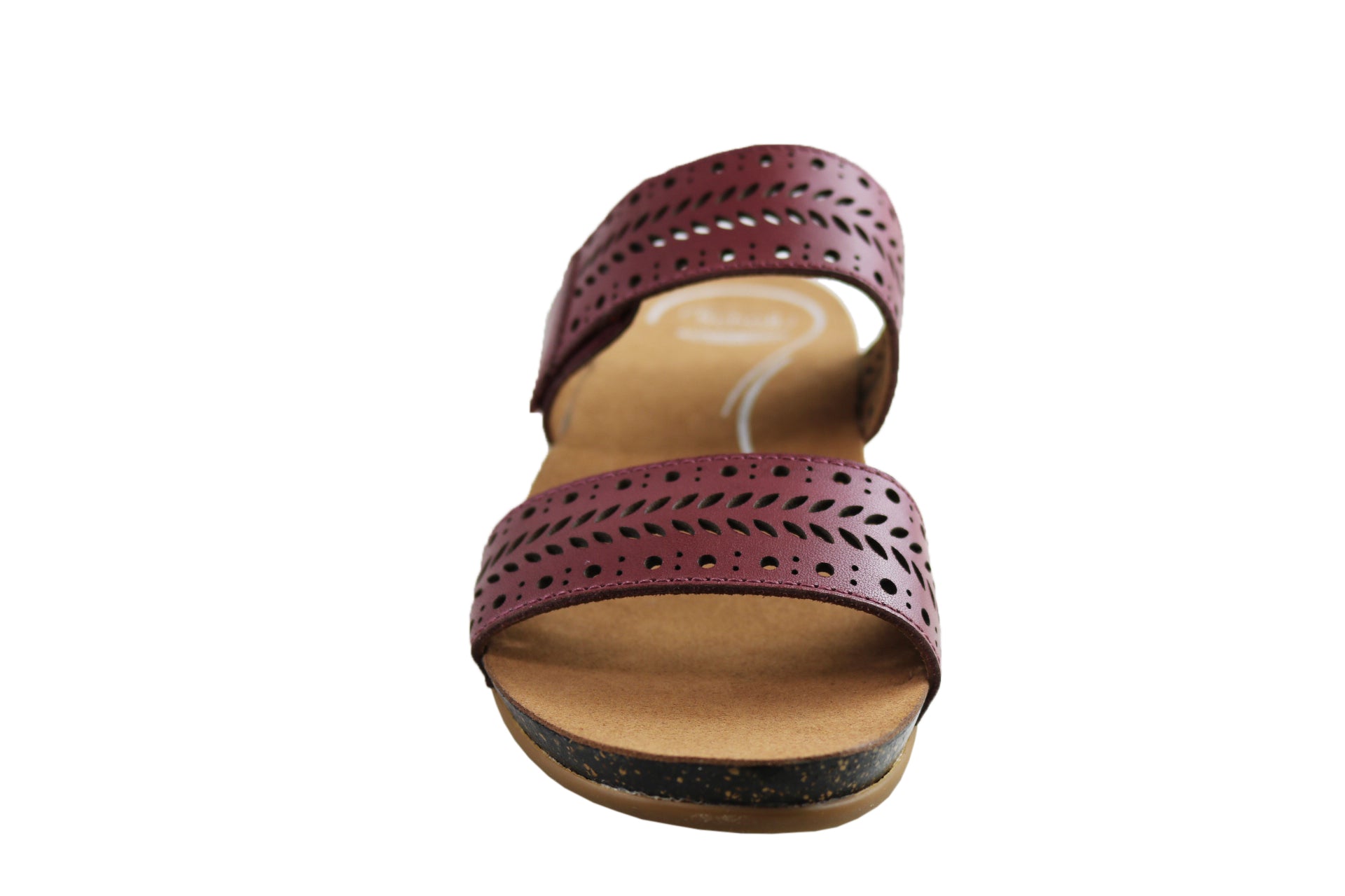 Scholl Orthaheel Jamee Womens Comfortable Leather Slides Sandals