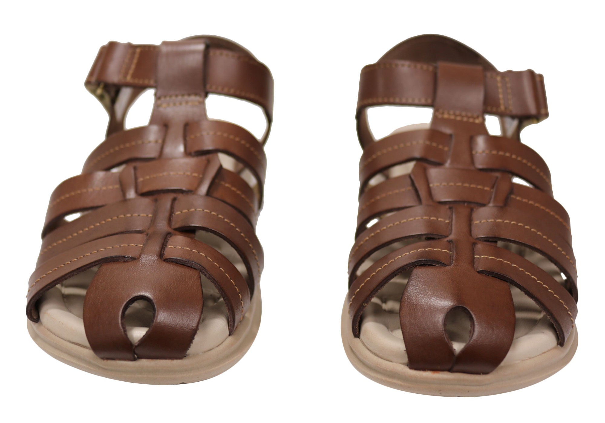 Pegada Nancy Womens Comfortable Leather Sandals Made In Brazil