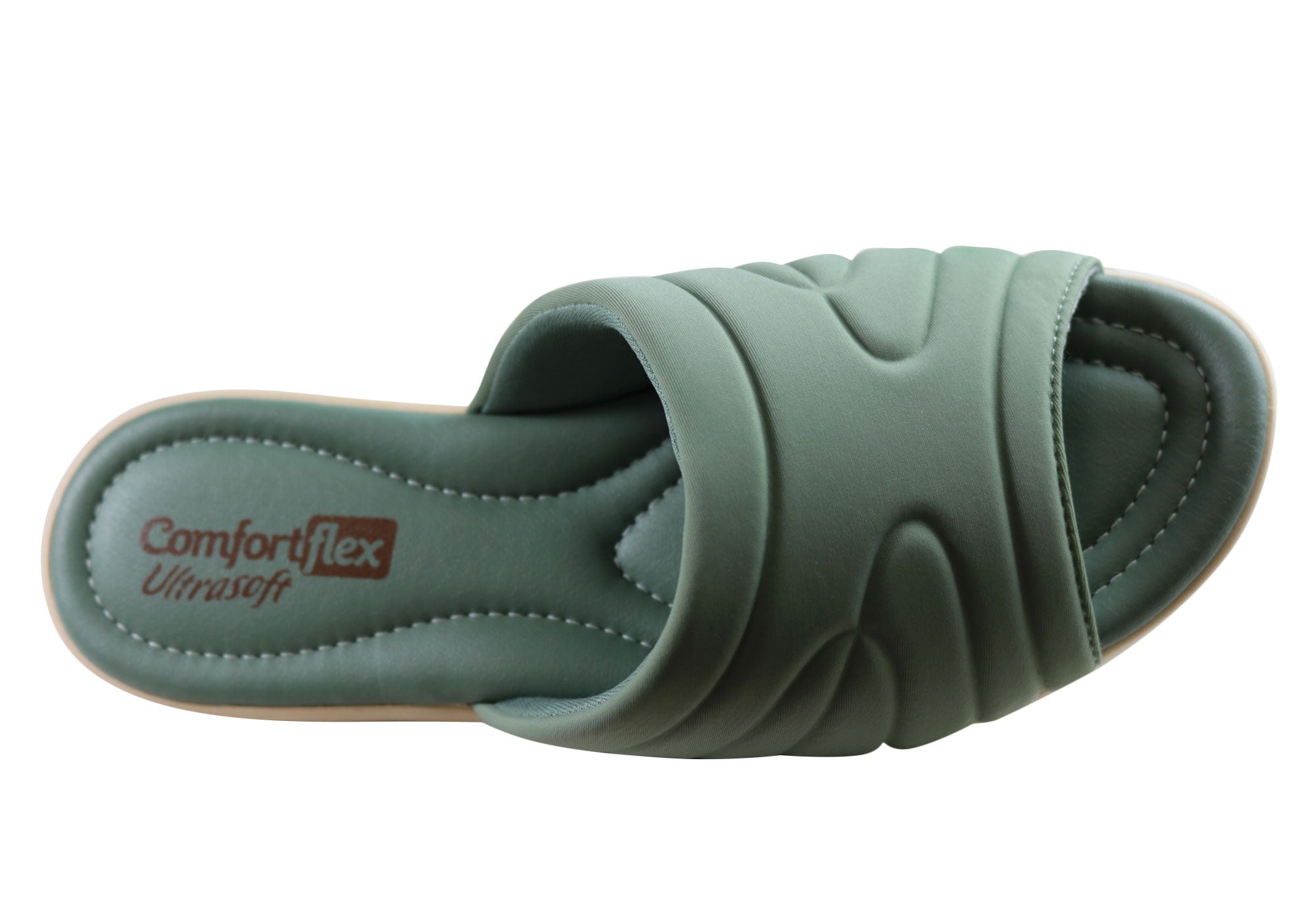 Comfortflex Laurel Womens Comfortable Slides Sandals Made In Brazil