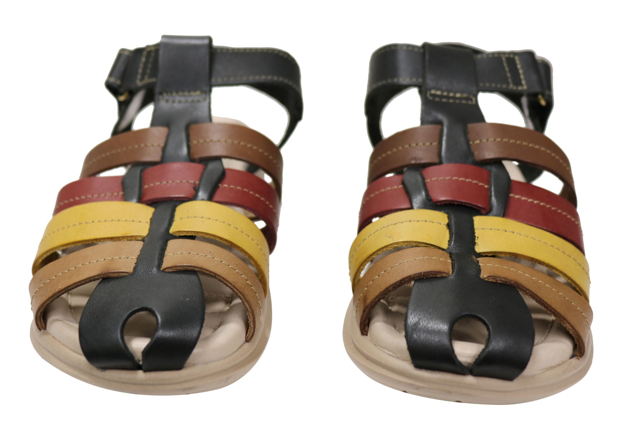 Pegada Nancy Womens Comfortable Leather Sandals Made In Brazil