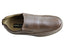Bradok Mens Classic Slip On Comfortable Leather Shoes Made In Brazil