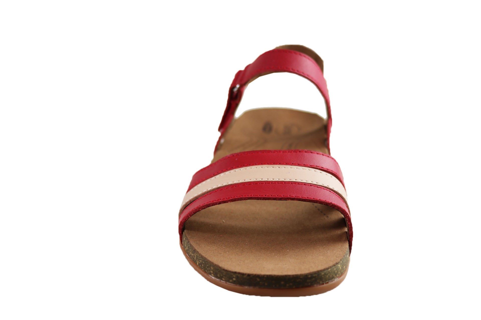 Scholl Orthaheel Ambler Womens Leather Supportive Comfortable Sandals