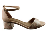 Ramarim Total Comfort Kinza Womens Low Heel Sandals Made In Brazil