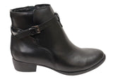 Via Paula Willow Womens Comfortable Brazilian Leather Ankle Boots