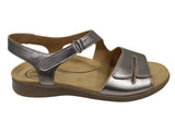 Scholl Orthaheel Flora Womens Comfortable Supportive Leather Sandals