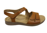 Scholl Orthaheel Flora Womens Comfortable Supportive Leather Sandals