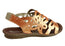 Andacco Desiree Womens Comfortable Flat Leather Sandals Made In Brazil